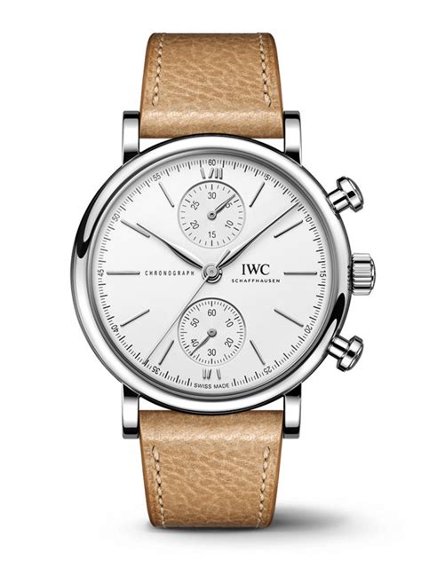 iwc 615052|IWC Portofino Chronograph 39 Receives Updated Manufacture .